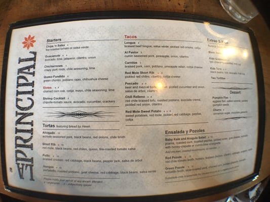 Menu photo 7 La Principal Evanston, IL