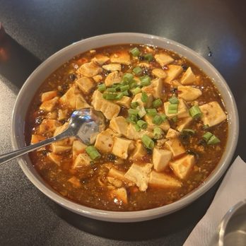 House of Three Gorges - Vegetarian Mapo tofu - absolutely to die for - Chinese Near Me - Austin, Texas House of Three Gorges - Vegetarian Mapo tofu - absolutely to die for - Chinese Near Me - Austin, Texas