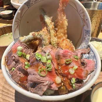 Tendon Kohaku - Steak tendon - Japanese Near Me - Bellevue, Washington Tendon Kohaku - Steak tendon - Japanese Near Me - Bellevue, Washington