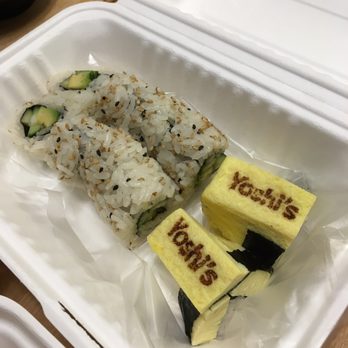 Yoshi’s Sushi - Avocado cucumber roll and egg - Sushi Bars Near Me - Portland, Oregon Yoshi’s Sushi - Avocado cucumber roll and egg - Sushi Bars Near Me - Portland, Oregon