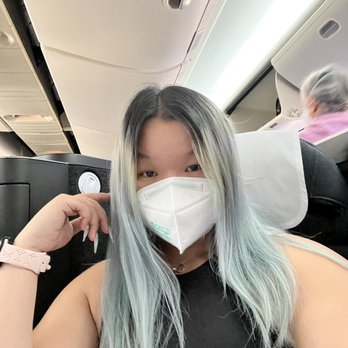 TS Hair Design - Choppy light blue hair I went in with - Hair Stylists Near Me - San Francisco, California TS Hair Design - Choppy light blue hair I went in with - Hair Stylists Near Me - San Francisco, California