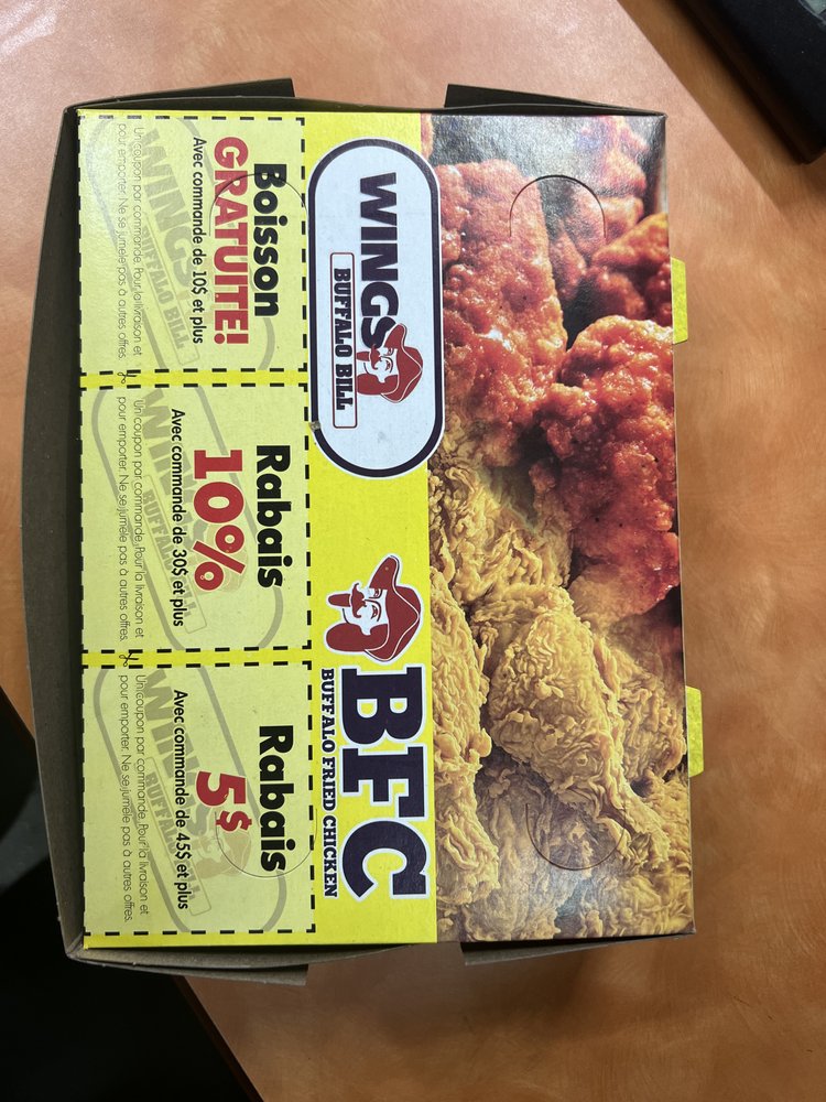 BUFFALO BILL WINGS LAVAL CLOSED Updated September 2024 4770