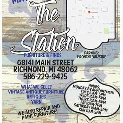 The Station Furniture & Finds - The Station Furniture & Finds Hours of Operation