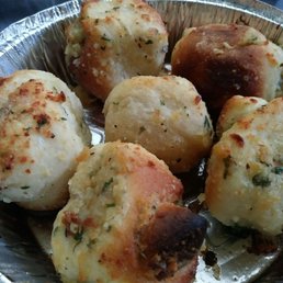 The amazing and big garlic knots! The amazing and big garlic knots!