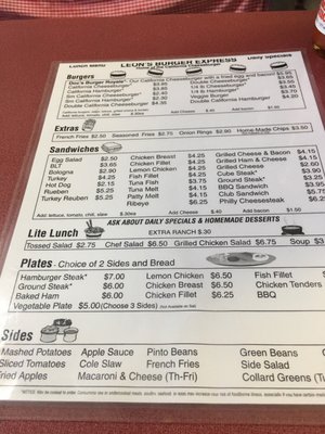 Menu photo 6 Leon's Burger Express Mount Airy, NC Menu photo 6 Leon's Burger Express Mount Airy, NC