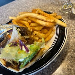 Agora Restaurant - Gyro with fries