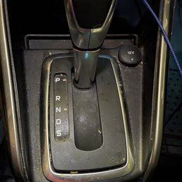 Shifter area not cleaned Shifter area not cleaned