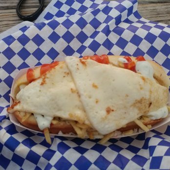 El Kourmet - Salchiqueso !!! Beef hot dog cheese! - Food Trucks Near Me - Katy, Texas