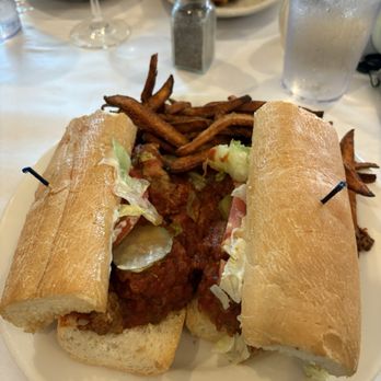 Porter & Luke's - Meatball poboy - Seafood Near Me - Metairie, Louisiana Porter & Luke's - Meatball poboy - Seafood Near Me - Metairie, Louisiana