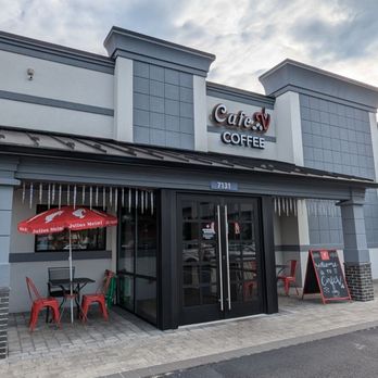 Cafe V - Outside - Coffee & Tea Near Me - Annandale, Virginia