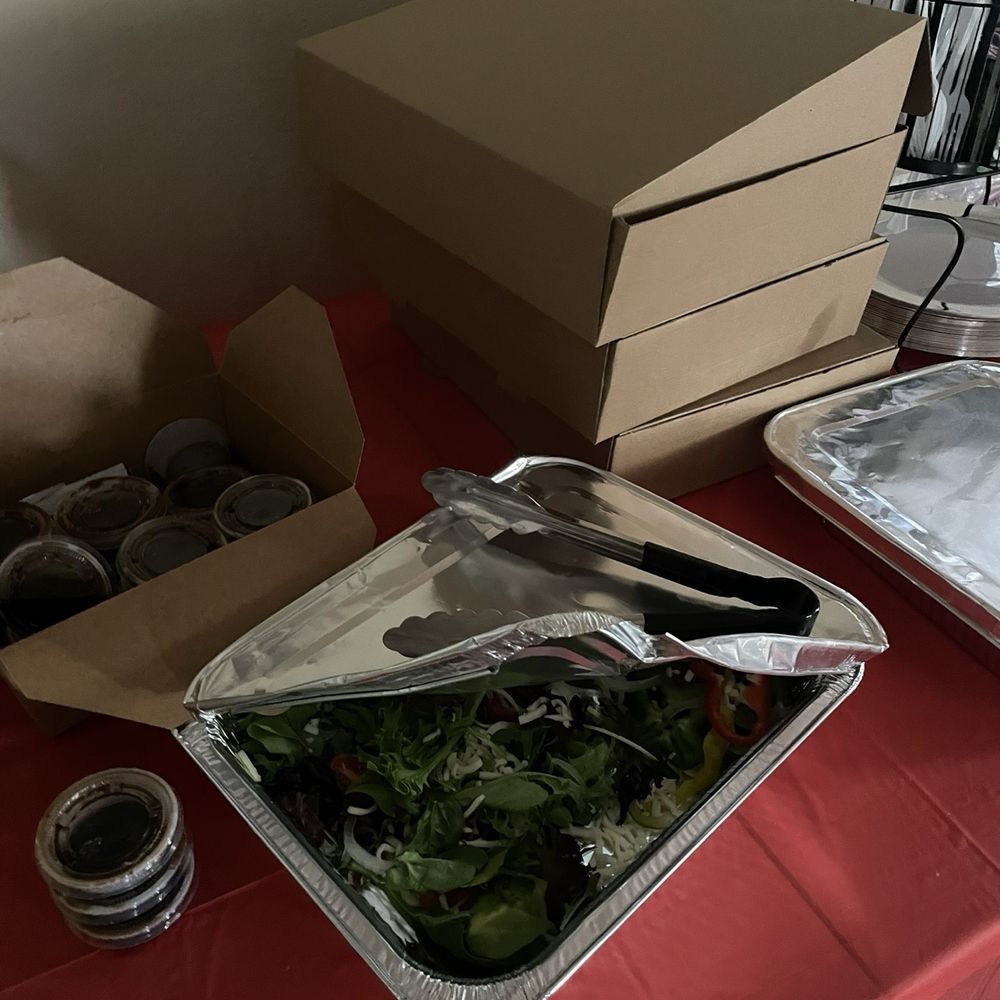Salad and the dressing
