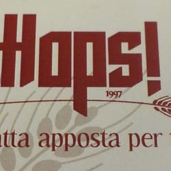 Hops - Logo. qui trovate dell'ottima birra artigianale