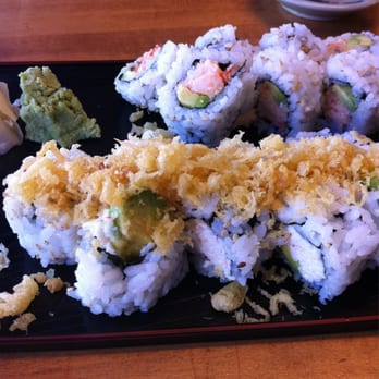 Geta - Top-lobster roll, bottom-crunch Cali roll - Japanese Near Me - Oakland, California