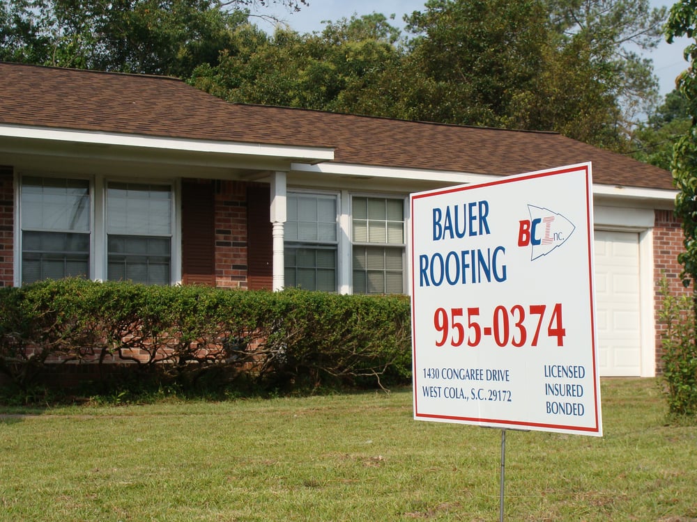 Slide of Bauer Roofing