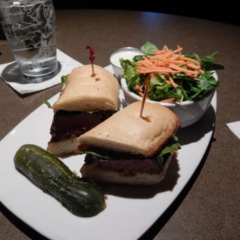 Twigs Bistro and Martini Bar - Blue Steak Sandwich- steak was tender and tasty, loved the garlic aioli $14.99 - Bars Near Me - Spokane Valley, Washington Twigs Bistro and Martini Bar - Blue Steak Sandwich- steak was tender and tasty, loved the garlic aioli $14.99 - Bars Near Me - Spokane Valley, Washington