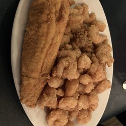 Adam's Seafood and Steaks - Shrimp and Flounder