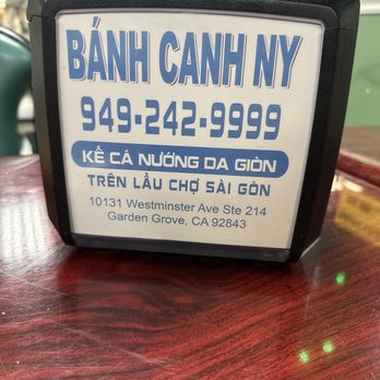 Banh Canh Ny - Vietnamese Near Me - Garden Grove, California