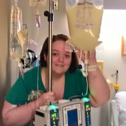 Brigham and Women's Hospital - Just started on TPN and feeling good.