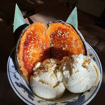 Duo Cafe - Caramelized sweet potato with vanilla ice cream - Cafes Near Me - New York, New York