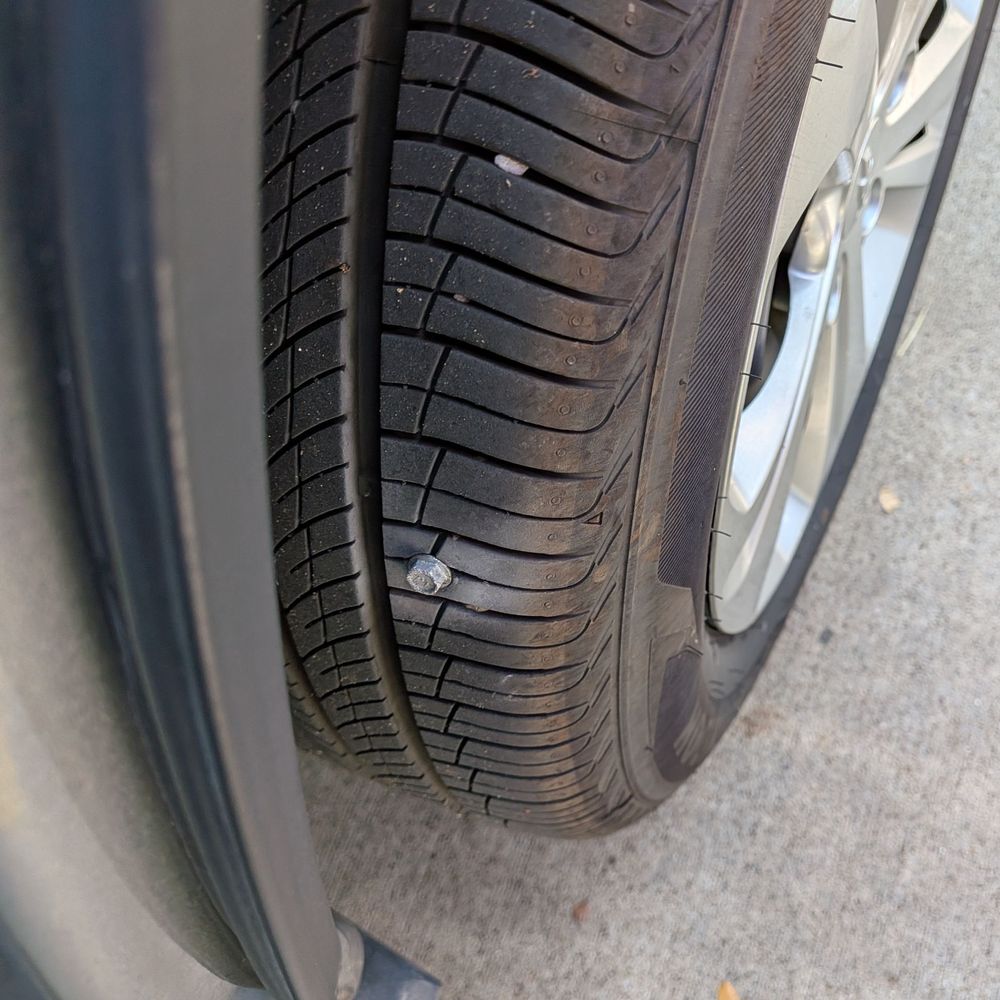 Screw in my tire.