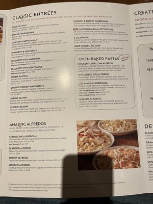 Menu photo 1 Olive Garden Italian Restaurant Fort Wayne, IN