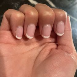 Venus Spa Nails - Gel manicure but no cuticle work was done. I think they forgot or maybe not what they do here?