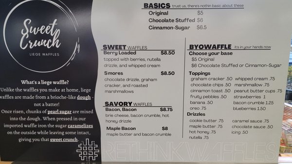 Menu photo 3 Sweet Crunch Waffles Charlotte, NC