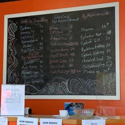 ibrow bar - Pricing board