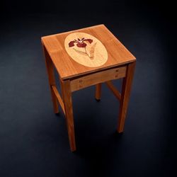 Anderson Woodworks - The iris table I created and is in a gallery in Tacoma