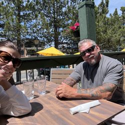 Blackjack Inn South Lake Tahoe - Lunchtime in the Sun across the street from hotel