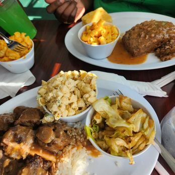 Noonie’s Place - Oxtails dinner with cabbage and macaroni salad - Breakfast & Brunch Near Me - Vallejo, California Noonie’s Place - Oxtails dinner with cabbage and macaroni salad - Breakfast & Brunch Near Me - Vallejo, California