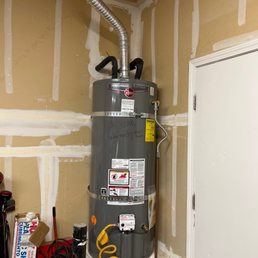 This is the water heater they installed again they were great This is the water heater they installed again they were great