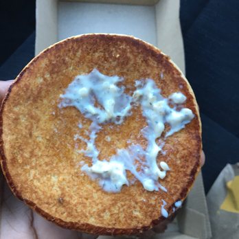 McDonald's - A Blob of freaking sauce not even lathered in!!!!! Wtf is this?? - Fast Food Near Me - Atlanta, Georgia