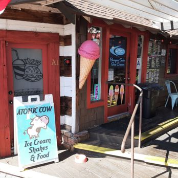 Atomic Cow - Entrance - Ice Cream & Frozen Yogurt Near Me - Idyllwild, California Atomic Cow - Entrance - Ice Cream & Frozen Yogurt Near Me - Idyllwild, California
