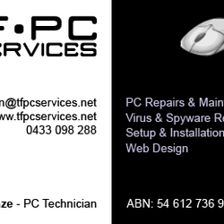 TF PC Services - TF PC Services - Computer Repairs and Support