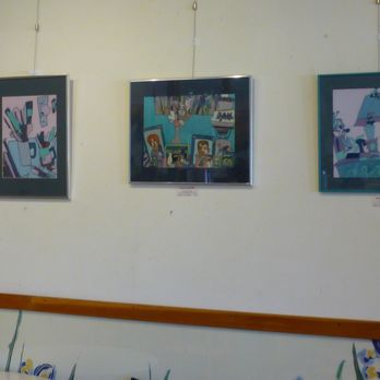 Flour Garden Bakery - They showcase local artists. These are paintings by Shirley McDonald of Roseville. - Bakeries Near Me - Auburn, California Flour Garden Bakery - They showcase local artists. These are paintings by Shirley McDonald of Roseville. - Bakeries Near Me - Auburn, California