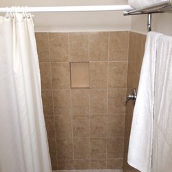 Xcalak - Shower area in bathroom