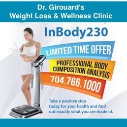 Dr Girouard’s Weight Loss & Wellness Clinics - Huntersville - If your body had a label what would it say? This is just one of the many questions you get answered with our Body Composition Analysis!