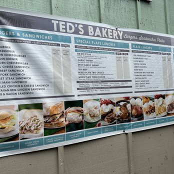Ted's Bakery - Menu - Bakeries Near Me - Haleiwa, Hawaii