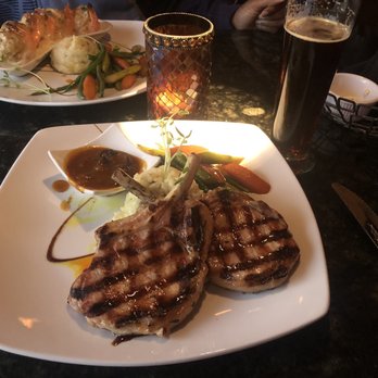 Amber Lantern Restaurant - French Cut Pork Chop - Seafood Near Me - Chesapeake, Virginia Amber Lantern Restaurant - French Cut Pork Chop - Seafood Near Me - Chesapeake, Virginia