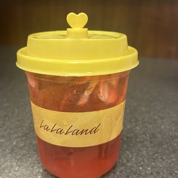 La La Land - Strawberry Dragonfruit Cooler (small) - $5.00 (7/2026) - Cafes Near Me - Fort Worth, Texas