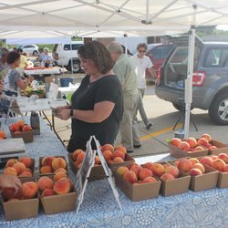Boone County Farmer's Market - Peach Tree Farms sells delicious, fresh-picked Mid-Missouri peaches.