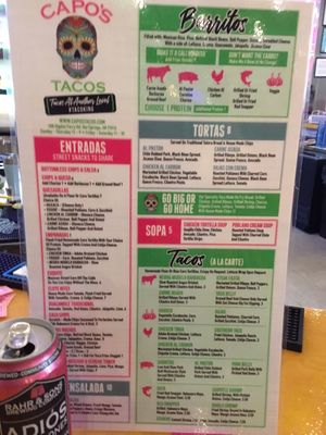 Menu photo 6 Capo's Tacos Hot Springs, AR Menu photo 6 Capo's Tacos Hot Springs, AR
