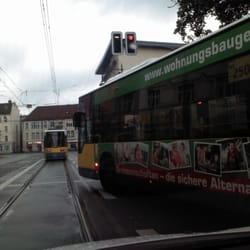 Bus- und Tramhaltestelle Pankow Kirche
