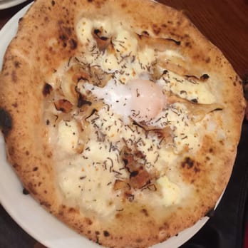 Spacca Napoli - Tartufo pizza $22 ( truffle pizza) omg a must order amaizin wish there was more cheeze,truffle, and bacon - Pizza Near Me - Chicago, Illinois
