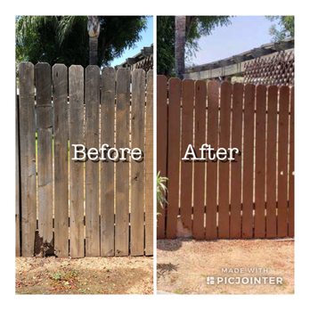 Best Painting - Side fence - Painters Near Me