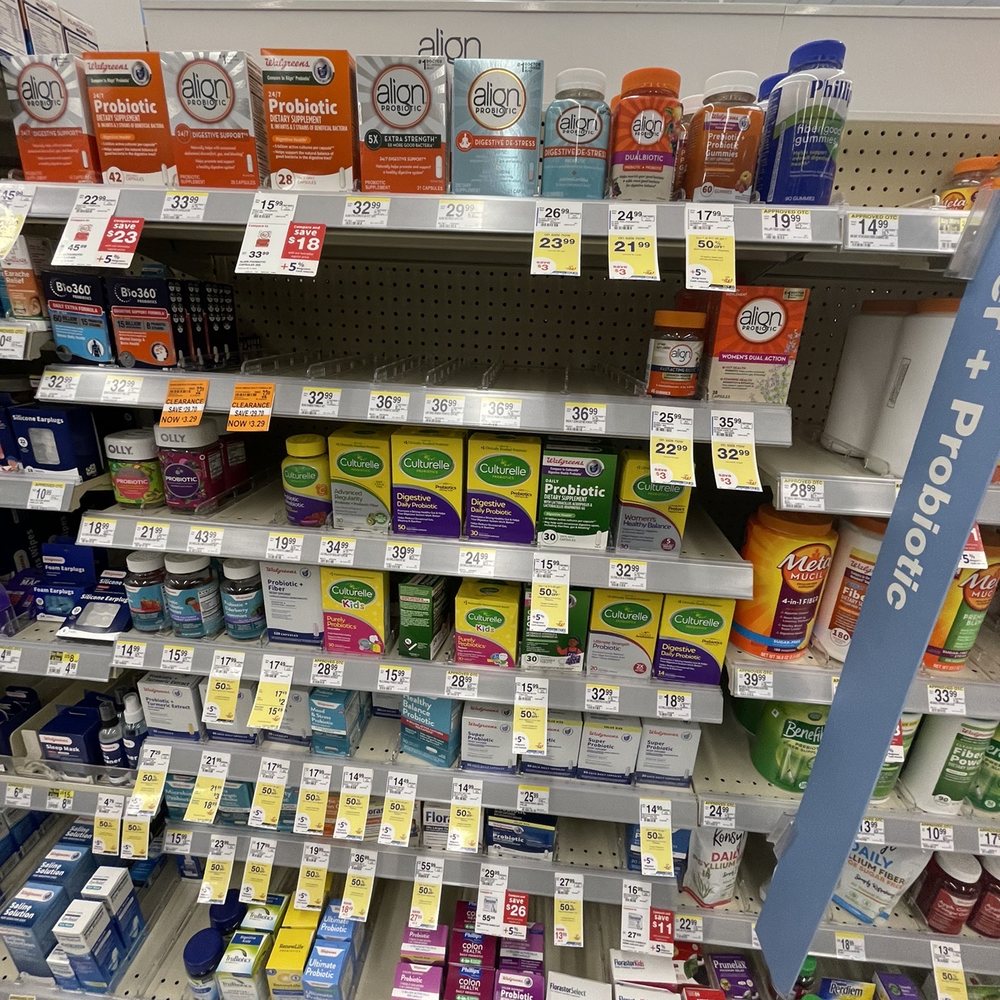 Walgreens - a grocery store shelf full of products - Drugstores Near Me - Missoula, Montana Walgreens - a grocery store shelf full of products - Drugstores Near Me - Missoula, Montana