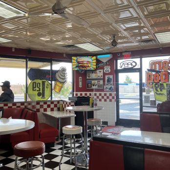 Lenny's Burger - Having a mushroom burger - Burgers Near Me - Mesa, Arizona