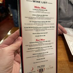 Gondola House Pizzeria - Drink menu - February 2026