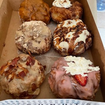 Parlor Doughnuts - I couldn't choose so i had to get one of each - Donuts Near Me - Fort Walton Beach, Florida
